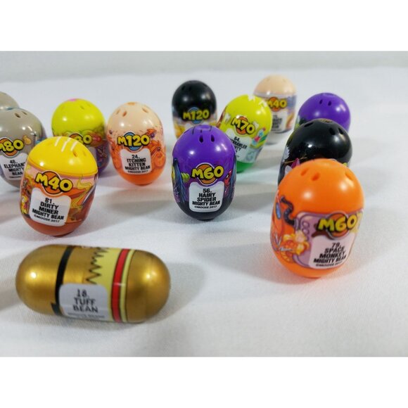 Mighty Beanz Collectible Toy Capsule With 16 Beans Tuff Bean Hulk Hogan - Picture 15 of 16